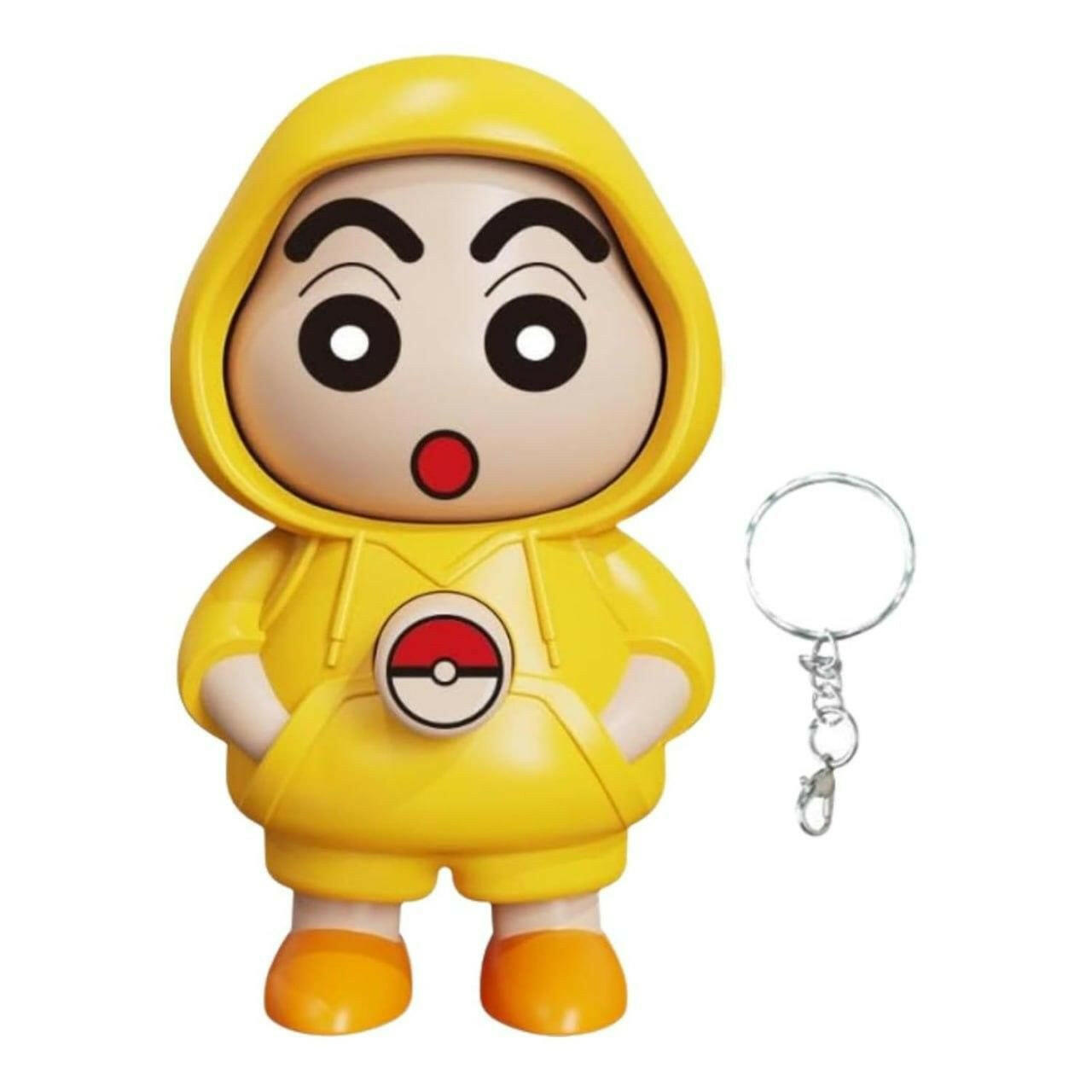 Cute Shin-chan Face Changing Keychain