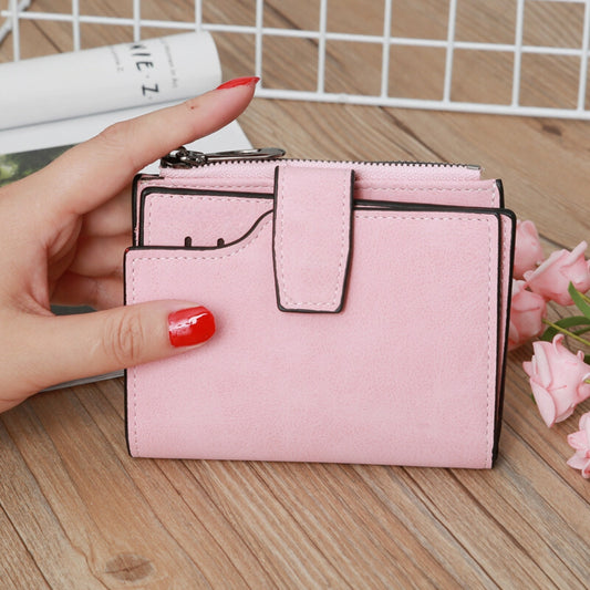 Rose Gold Light Weight Vegan Leather Wallet For Casual & Professional Look - Unisex.