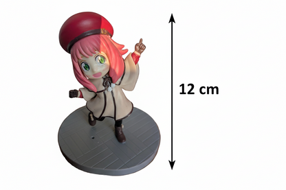 Spy x Family Anya Forger Red Beret Winter Outfit Figure