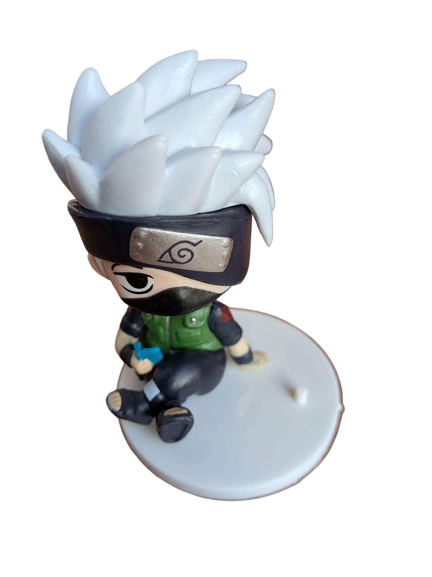 Naruto Kakashi Hatake Chibi Figure Collectible (Sitting Pose v2 Alt)