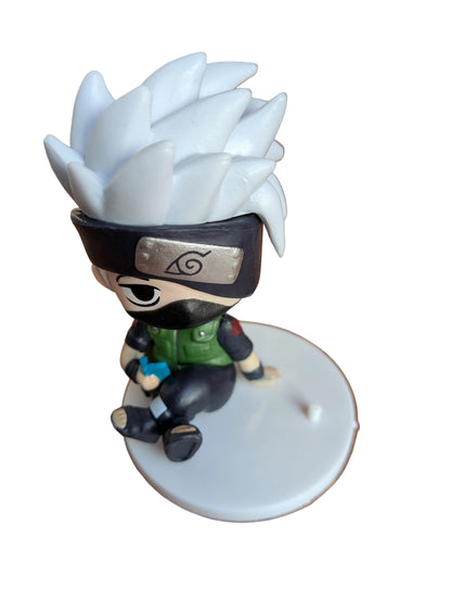 Naruto Kakashi Hatake Chibi Figure Collectible (Sitting Pose v2 Alt)