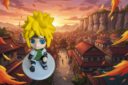 Naruto Minato Namikaze Chibi Figure (Fourth Hokage)
