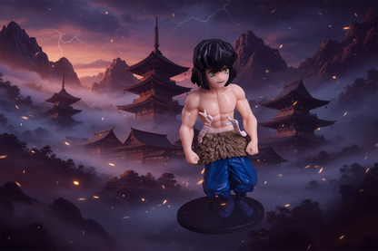 Demon Slayer Inosuke Hashibira Action Figure (No Mask)