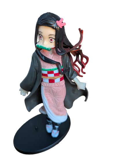 Demon Slayer Nezuko Kamado Figure with Bamboo Muzzle