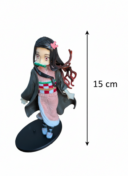 Demon Slayer Nezuko Kamado Figure with Bamboo Muzzle