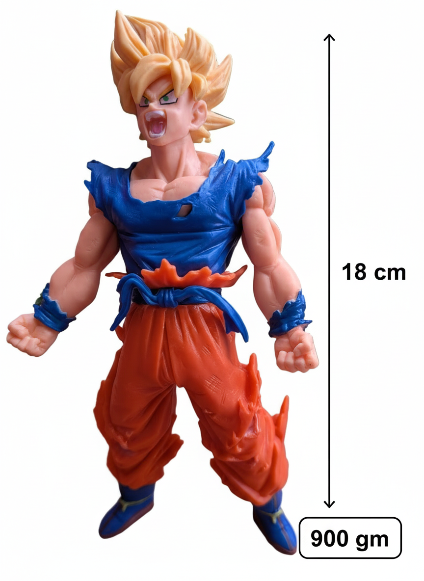 Dragon Ball Z Super Saiyan Goku Power Up Action Figure