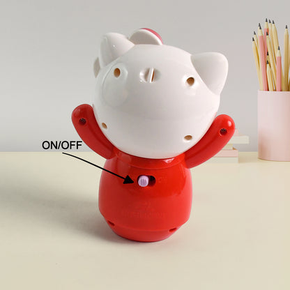 Cute Kitty Mini Table Fan For Kids (1 Pc)