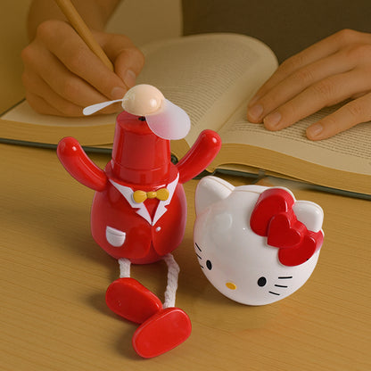 Cute Kitty Mini Table Fan For Kids (1 Pc)